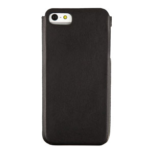 Redneck Business Line iPhone 5S / 5 Leather Book Case - Black