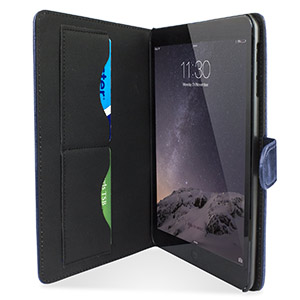 Encase Leather-Style iPad Mini 3 / 2 / 1 Case - Blue