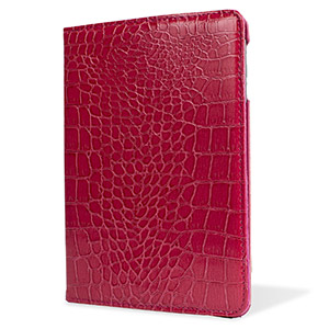 Housse iPad Mini 3 / 2 / 1 Encase Alligator – Rouge