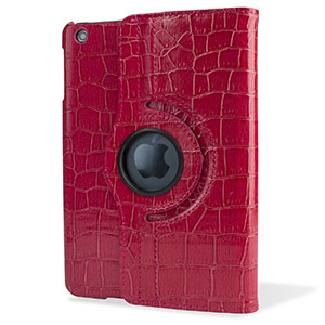 Housse iPad Mini 3 / 2 / 1 Encase Alligator – Rouge