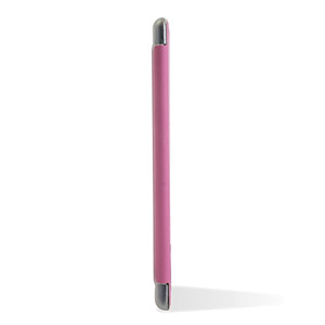 Encase Transparent iPad Mini 3 / 2 / 1 Folding Stand Case - Pink