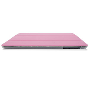 Housse iPad Mini 3 / 2 / 1 Encase Transparent Folding Stand - Rose