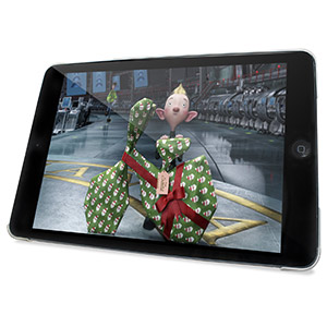 Housse iPad Mini 3 / 2 / 1 Encase Transparent Folding Stand - Rose