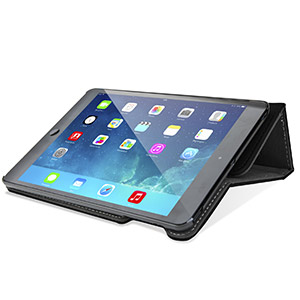 Encase Stand and Type iPad Mini 3 / 2 / 1 Case - Black