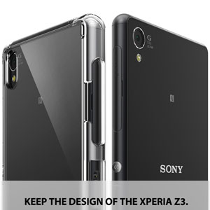 Coque Sony Xperia Z3 Rearth Ringke Fusion - Transparente - dos