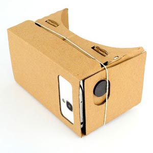Boitier Réalité virtuelle Google Cardboard, lunettes 3D Tag NFC