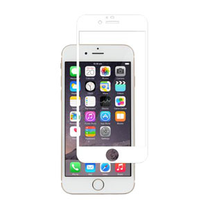 Protection d'écran en Verre iPhone 6 Plus Moshi iVisor - Blanche