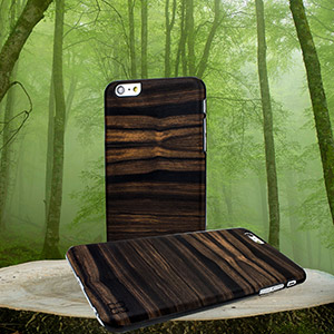 Coque iPhone 6 Plus Bois Man&Wood – Ebène