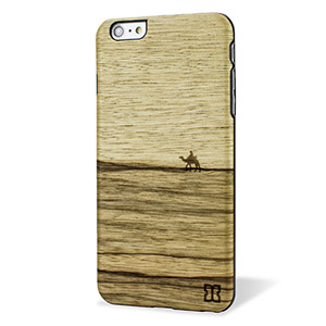Funda iPhone 6s Plus / 6 Plus Man&Wood de Madera - Tierra