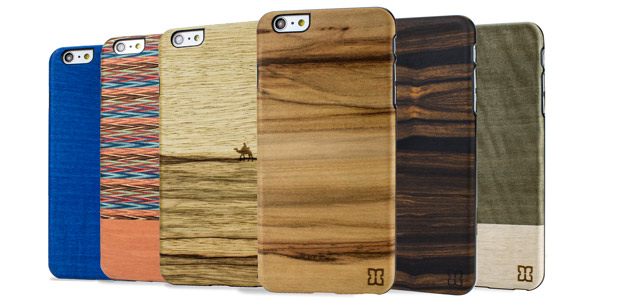 Coque Iphone 6 Plus Bois Man Wood Capuccino