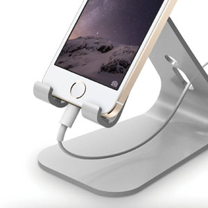 Elago M2 Aluminium Universal Smartphone Stand - Silver