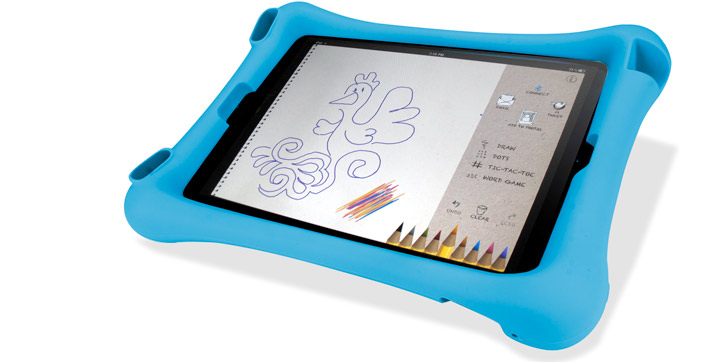 Olixar Big Softy Child-Friendly Case - iPad 9.7 2018 - Blue