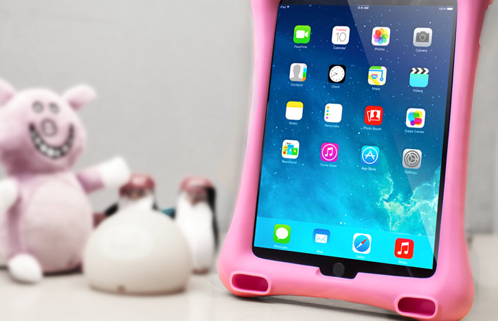Olixar Big Softy Child-Friendly iPad 2017 / Air 2 Silicone Case - Pink