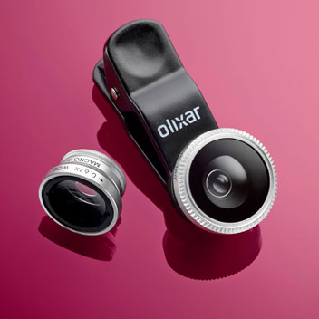 Olixar 3-in-1 Universal Clip Camera Lens Kit