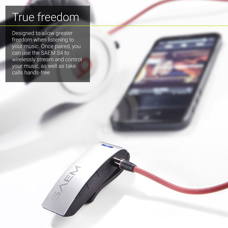 Veho  SAEM S4 Wireless Bluetooth Receiver with Track Control