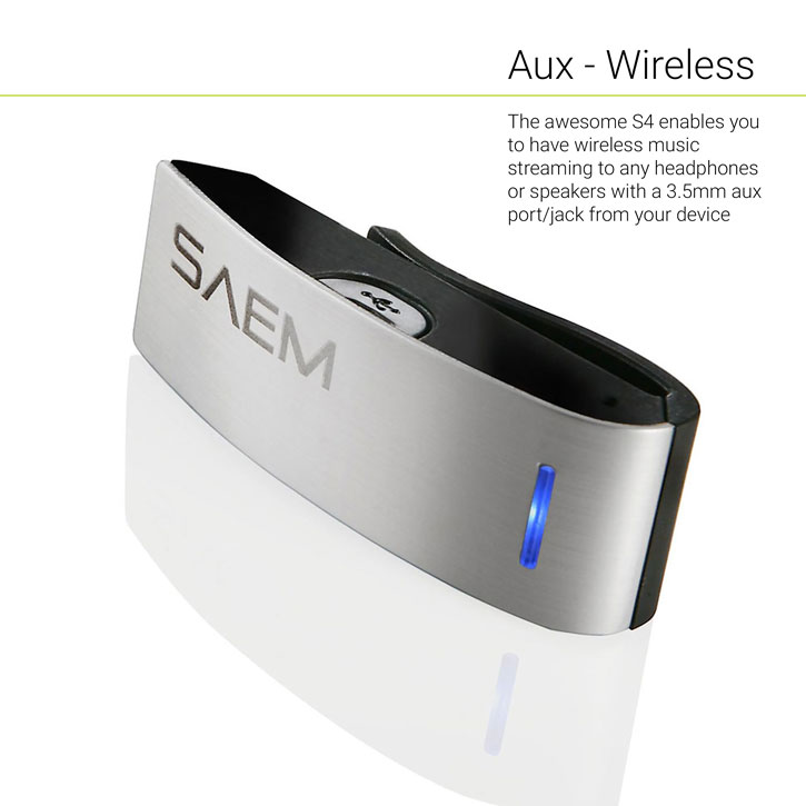 Veho  SAEM S4 Wireless Bluetooth Receiver with Track Control