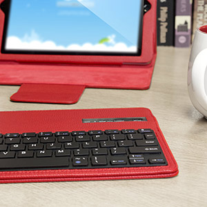 Encase iPad Air 2 Bluetooth Keyboard Case - Red