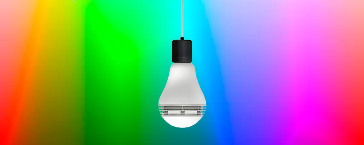 MiPow Playbulb Color Bluetooth Speaker Smart Bulb