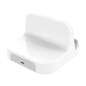 Apple iPad Lightning Case Compatible Charging Dock - White