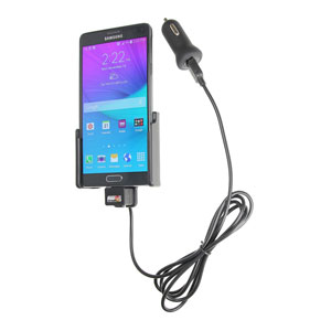 Brodit Galaxy Note 4 Active Holder With Tilt Swivel and Cig-Plug