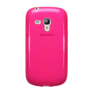 FlexiShield Skin For Samsung Galaxy S3 Mini - Pink