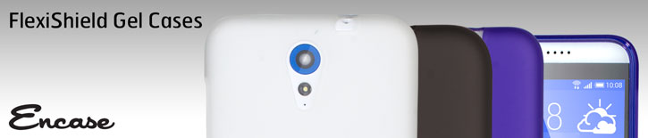 FlexiShield HTC Desire 620 Case - Smoke Black
