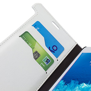 Olixar Samsung Galaxy Note Edge Wallet Case - White