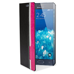 Encase Samsung Galaxy Note Edge Color Wallet Case - Black