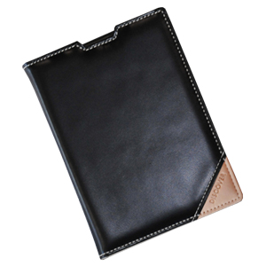 Rearth Ringke Discover BlackBerry Passport Leather Wallet Case - Black