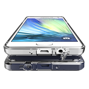 Rearth Ringke Fusion Samsung Galaxy A3 Case - Smoke Black