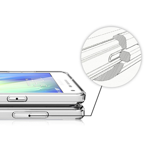 Rearth Ringke Fusion Samsung Galaxy A3 Case - Crystal Clear