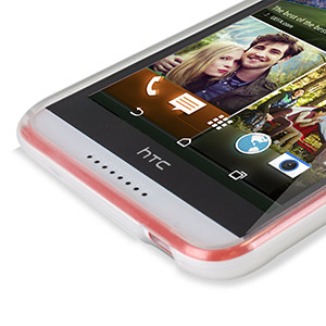 Encase FlexiShield HTC Desire 820 Case - Frost White