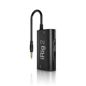 IK Multimedia iRig 2 Guitar Interface for iOS, Android and Mac