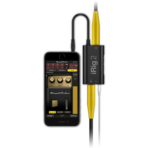 IK Multimedia iRig 2 Guitar Interface for iOS, Android and Mac