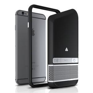 Zagg Power Sharing iPhone 6 Speaker Case - Black