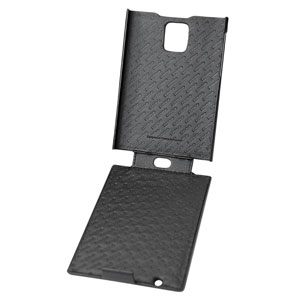 Noreve Tradition BlackBerry Passport Leather Case - Black