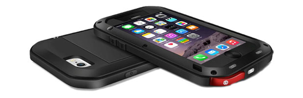 Love Mei Powerful iPhone 6 Protective Case - Black