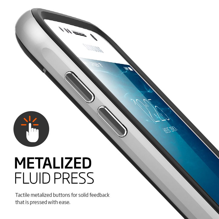Spigen Neo Hybrid Samsung Galaxy S6 Case - Satin Silver