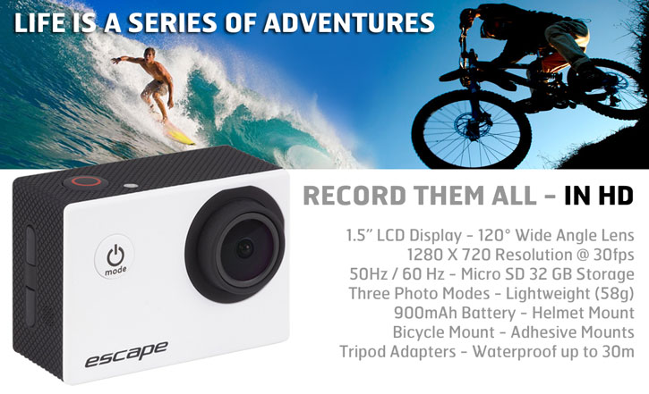 Kitvision Escape HD5 Action Video Camera