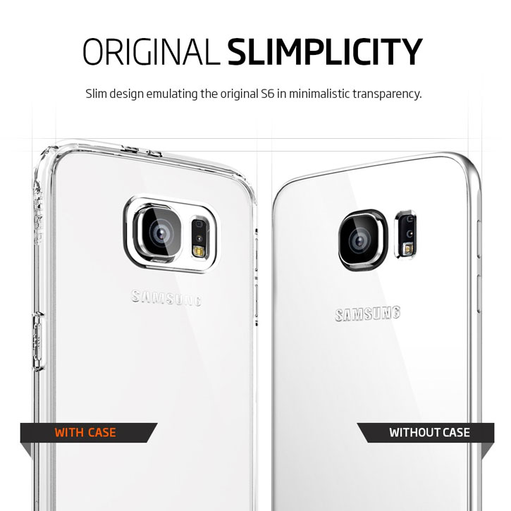 Spigen Ultra Hybrid Samsung Galaxy S6 Case - Gunmetal