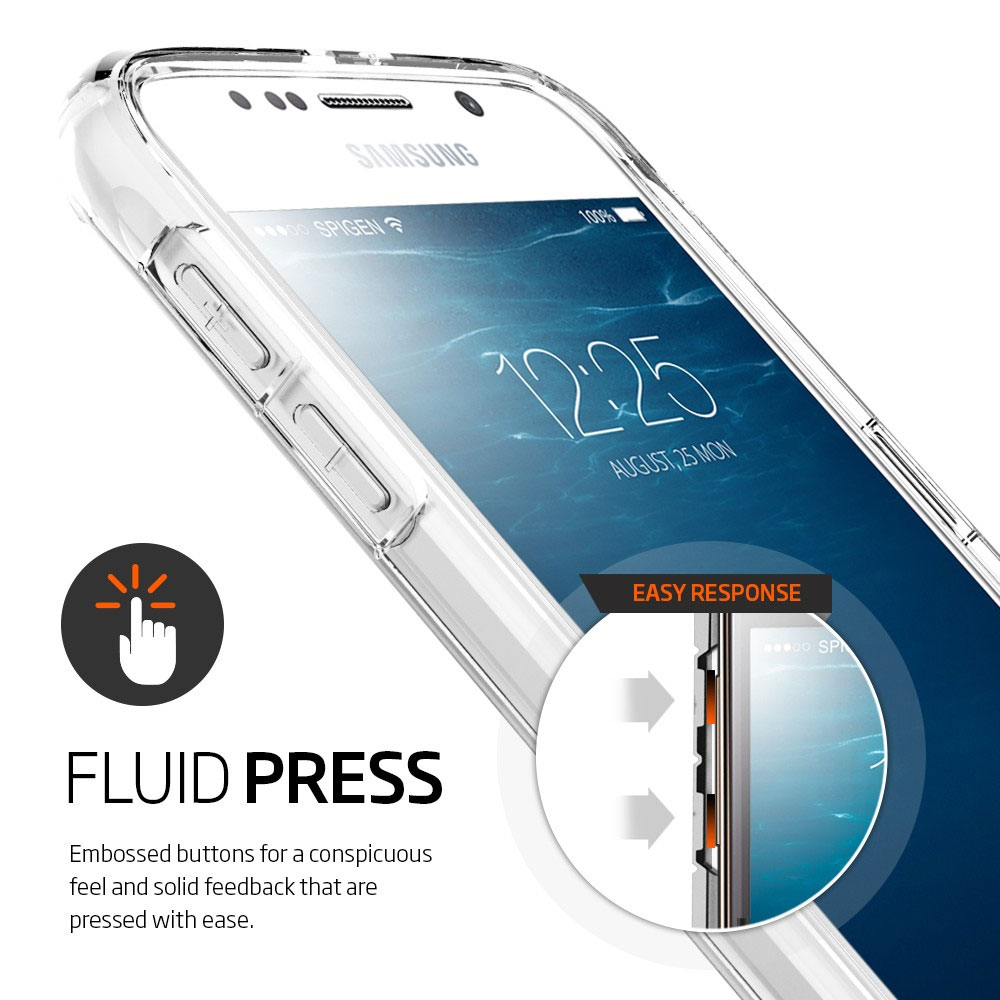 Spigen Ultra Hybrid Samsung Galaxy S6 Case - Gunmetal