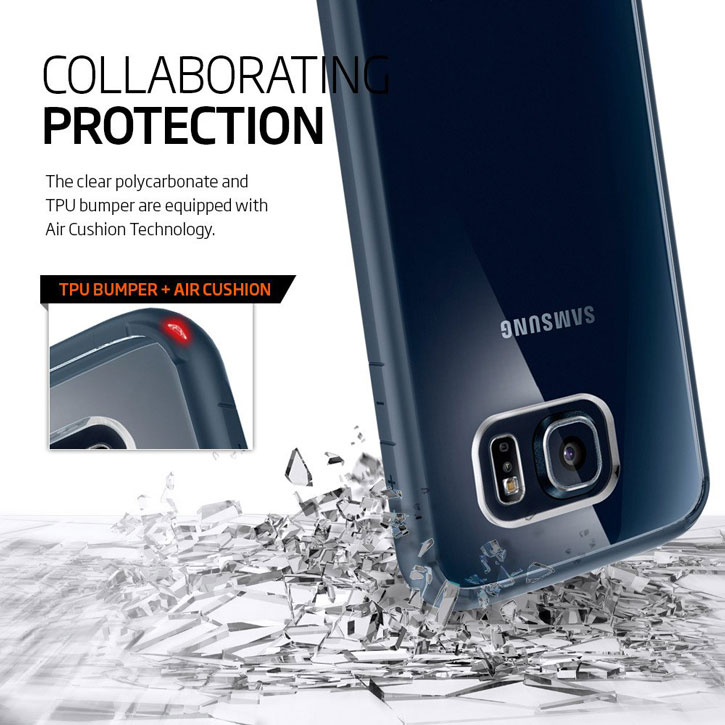 Spigen Ultra Hybrid Samsung Galaxy S6 Case - Gunmetal