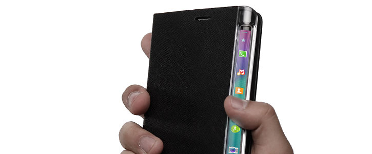 Zenus Minimal Diary Samsung Galaxy Note Edge Wallet Case - White