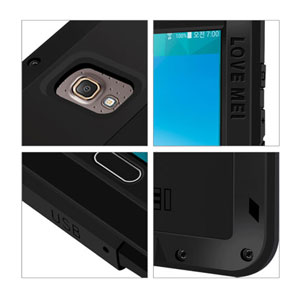 Love Mei Powerful Samsung Galaxy Tab S 8.4 Protective Case - Black