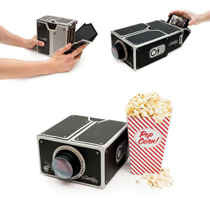 Portable Cinema Universal Cardboard Smartphone Projector