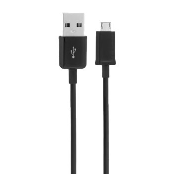 Extra Long 3m Micro USB Charge and Sync Cable - Black