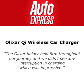 Olixar Qi Wireless Charging Car Holder Pack