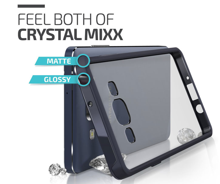 Verus Crystal Mix Samsung Galaxy A7 Case - Crystal Black