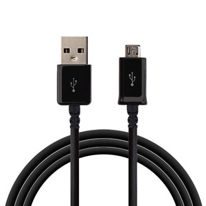 Cargador Samsung Oficial 1A con Cable Micro USB - Negro