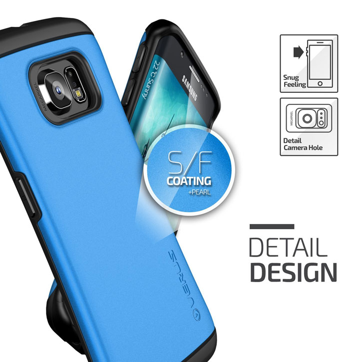 Verus Thor Samsung Galaxy S6 Edge Case - Electric Blue